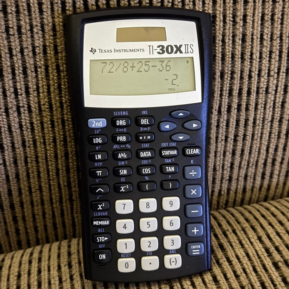 Texas Instruments TI-30XIIS Scientific Calculator